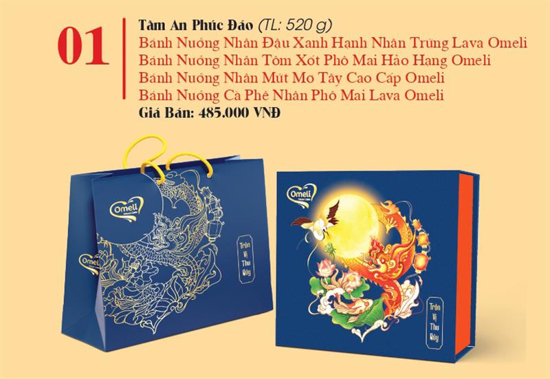 Bánh trung thu Omeli 2026 chiết khấu cao