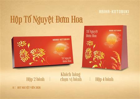 Bánh trung thu Hải Hà Kotobuki 2026 chiết khấu cao nhất Hà Nội