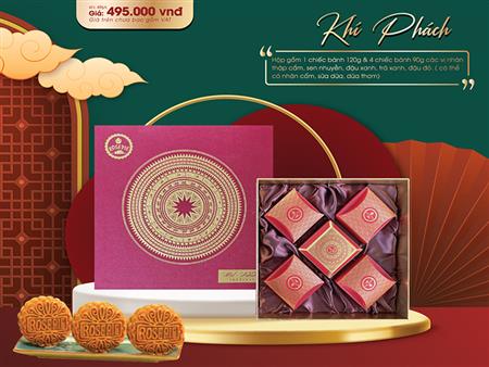 Bánh trung thu Rose Pie 2024 chiết khấu cao nhất Hà Nội 5