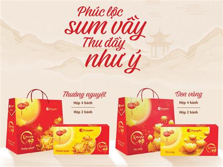 Bánh trung thu Tràng An 2025 chiết khấu cao nhất Hà Nội