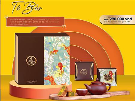 Bánh trung thu Rose Pie 2024 chiết khấu cao nhất Hà Nội 11