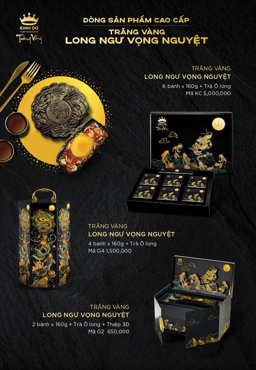 Bảng Giá bánh trung thu Kinh do 2025 -2