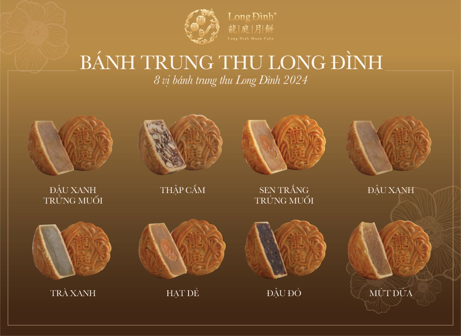 Bảng giá bánh trung thu Long Đình 2024  2