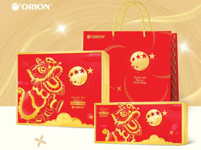 Giá bán bánh trung thu Orion 2025