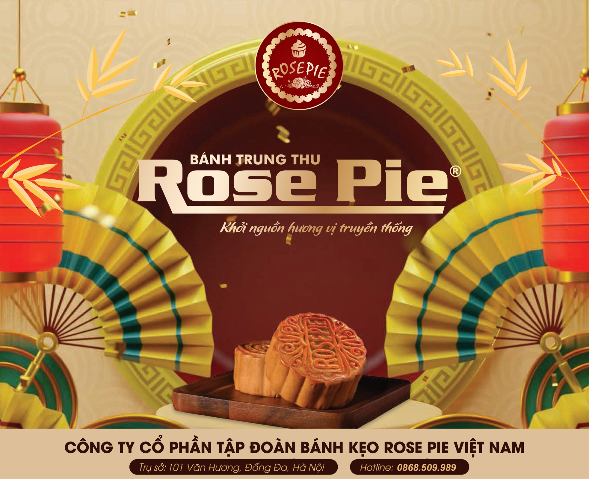 BÁNH TRUNG THU ROSE PIE 1